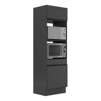 Paneleiro 2 Portas Para Forno E Microondas Mp2116.895 Preto