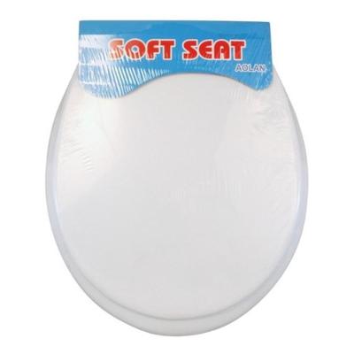 Assento Sanitario Tampa Vaso Almofadado Super Macio Universal Todos Os Modelos De Privada Banheiro Lavabo Tamanho: U