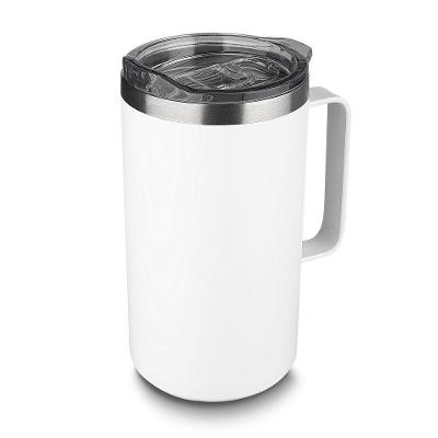 Caneca Térmica Com Tampa - 750ml, Isolamento Térmico E Parede Dupla