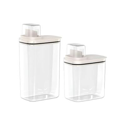 Conjunto Elegante De Organizadores Para Sabão: Dispensers De 2,3l E 1,5l Para Lavanderia