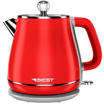 Chaleira Jarra Elétrica Colorida Colors 1.8 L Best Moderna Vermelho - 220V