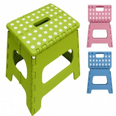 Banqueta Dobravel 130kg Banco Portatil Cadeira Multiuso Banquinho Resistente Infantil Adulto Plastica Escada Banheiro Ca