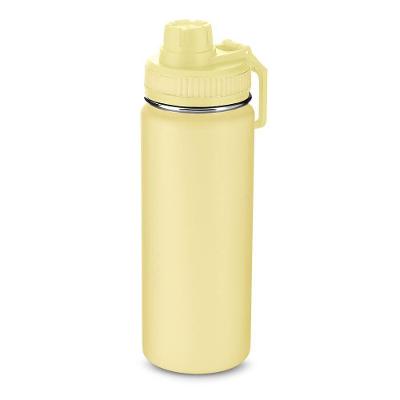 Garrafa Térmica Amarela 780ml Com Alça E Bico - Praticidade E Estilo Na Hidração Diária