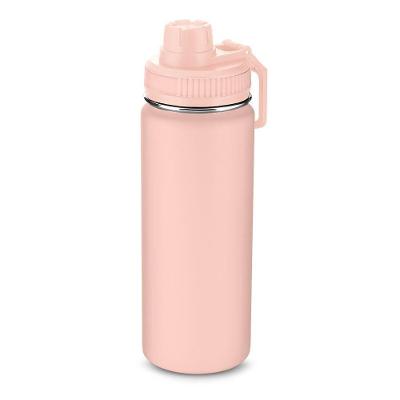 Garrafa Térmica De Aço Inox 780ml Com Alça E Bico - Rosa Sofisticada