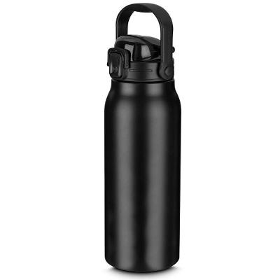 Garrafa Térmica 1,5l Com Alça E Bico De Aço Inox - Preto Elegante E Prático