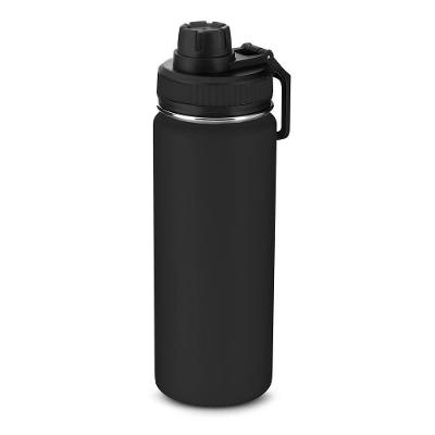 Garrafa Térmica De 780ml Com Alça E Bico De Aço Inox - Preta
