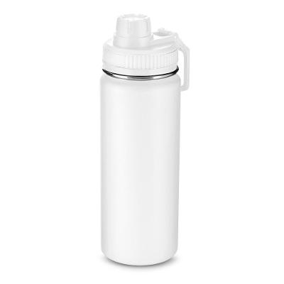 Garrafa Térmica Inox Branca 780ml Com Alça - Ideal Para Bebidas Quentes E Frias