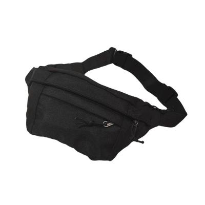 Pochete Bolsa Grande Transversal Ajustável Lisa Celular Dinheiro Preto