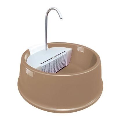 Bebedouro Pet Com Fonte Automática Joy Furacão Pet Bivolt Hidratação Sempre Fresca Para Cães E Gatos Marrom