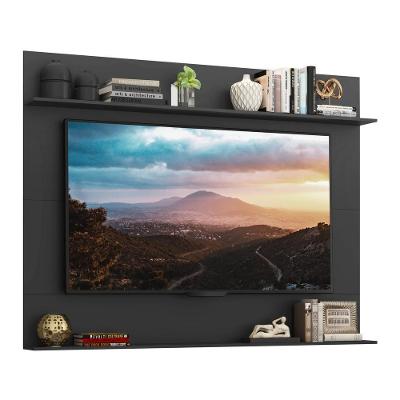 Painel Tv 65" Amsterdã Classic Multimóveis V3423 Preto Preto