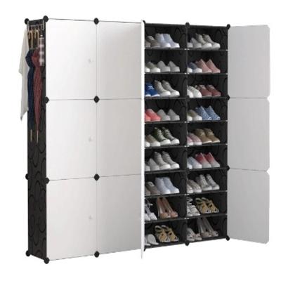 Armario Sapateira Modular 12 Portas Organizador Para 144 Calcados Tenis Brinquedos Closet