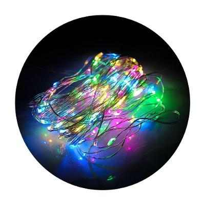 Pisca De Led Rolha Para Garrafa Fio De Fada 20l 2 Metros Bateria Colorido
