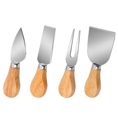 Conjunto Jogo De Utensílios Queijo Inox 4 Peças Gourmet