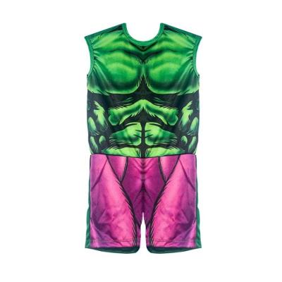 Kit Infantil Fantasia Hulk - P