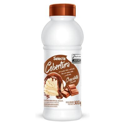 Cobertura Concentrado De Sorvete E Sobremesas Selecta 300gm - Chocolate