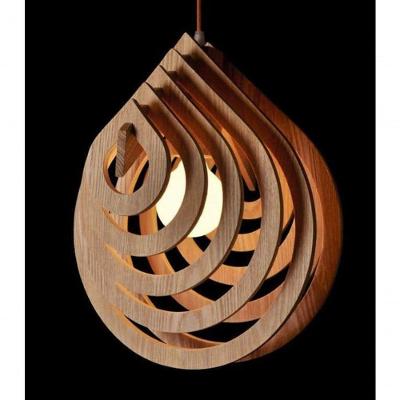 Luminária Teto Tipo Pendente Pingo Mdf - Completa Mdf Cru