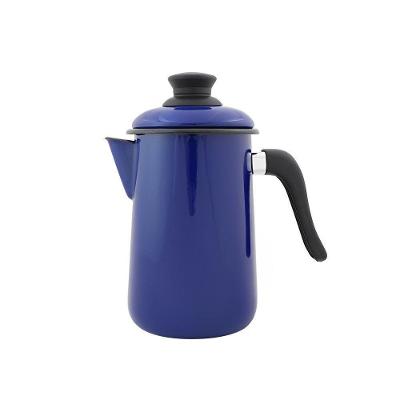 Bule Para Café Esmaltado Azul 1,5 L Ewel