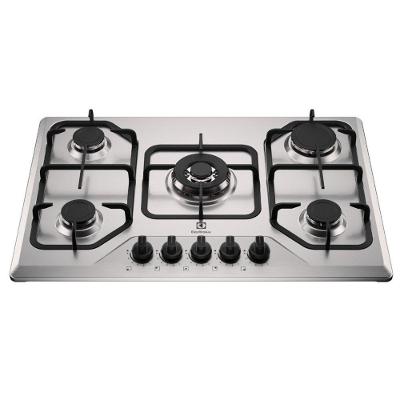 Cooktop À Gás Electrolux 5 Bocas KE5XC Multi Chama Mesa Inox Bivolt