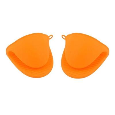 Luva Térmica Silicona Laranja - Conforto E Segurança Para Cozinha E Forno