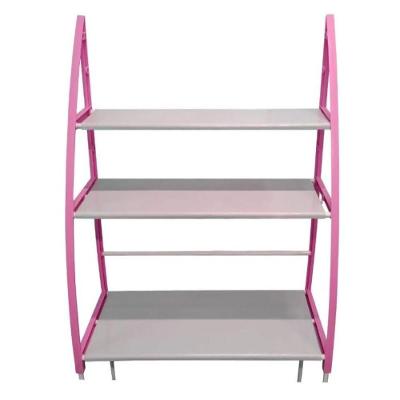 Estante Organizador Lavanderia Maquina Lavar 3 Prateleiras Rack Multiuso Banheiro Brinquedos Utilidades Portatil Azul E Rosa