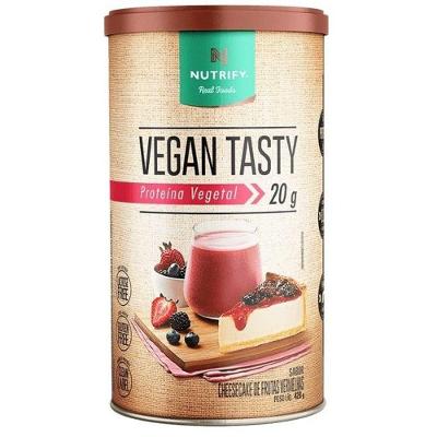Vegan Tasty 420g Sabor Cheesecake De Frutas Vermelhas