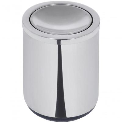 Lixeira Inox Cápsula Basculante Scotch Brite 10 L Tramontina