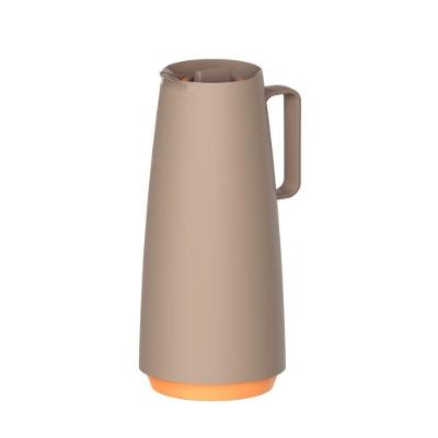 Bule Térmico Exata 1 L Em Plástico Bege Com Ampola De Vidro Tramontina 61636/108