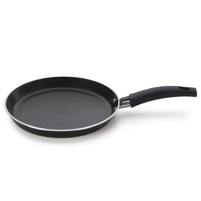 Panquequeira Induct+ Preto 22 Cm Em Alumínio Com Revestimento Interno Antiaderente Multiflon