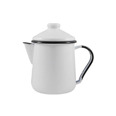 Leiteira Tradicional Esmaltada Branco 1,1 L Ewel