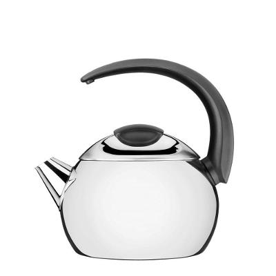 Chaleira Tramontina Em Aço Inox Cabo Preto 18 Cm 2,2 L 61482183
