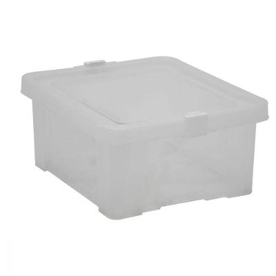 Caixa Organizadora Tramontina Office 17 L. Transparente