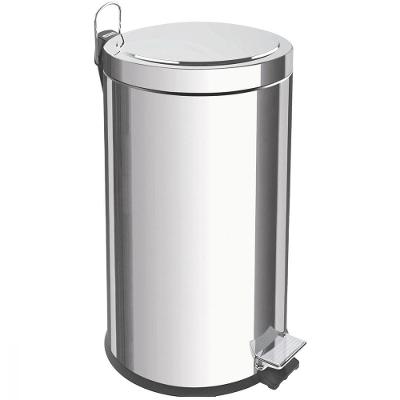 Lixeira Inox 20 Litros com Pedal e Balde Interno Tramontina