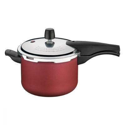 Panela de Pressão em Alumínio 4,5L Vermelha 20 Cm