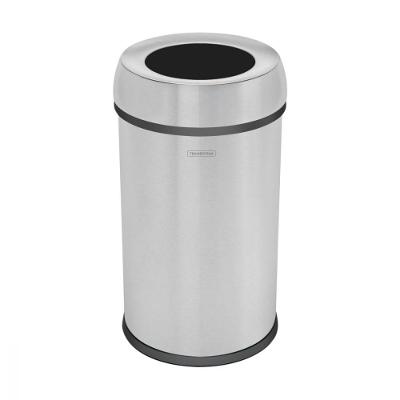 Lixeira Tramontina Institucional Aço Inox Escovado 65L