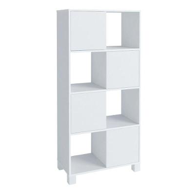 Estante 4 Portas 4 Nichos Mobile Wally Branco Artany