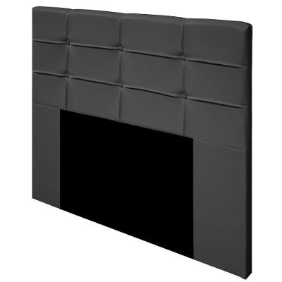 Cabeceira Cama Box Casal 140cm D10 Esmeralda Suede Cinza