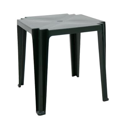 Mesa Tramontina Tambaú 68x68x72 Cm Em Polipropileno Verde