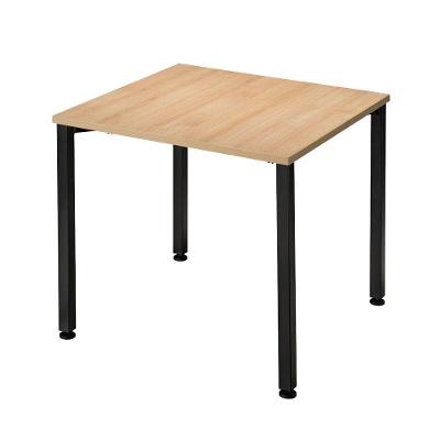 Mesa Parus 4 Lugares 80x80 Cm Tampo Em Mdp 25mm Preto Roal