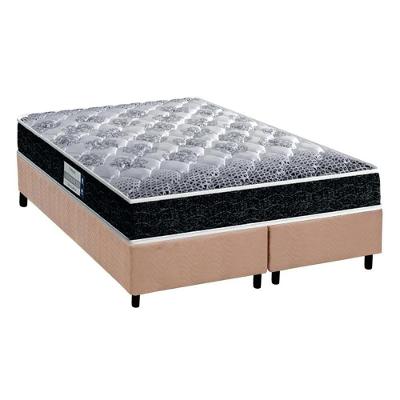 Cama Box Queen: Colchão Anatômico Probel D33/EP Advanced Tech1500 Plus + Base CRC Suede Clean(158x198)
