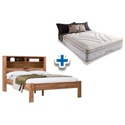 Colchão Casal American Herval + Cama Invicta Atacama