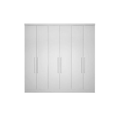 Módulo Guarda Roupa Rizon c/ 6 Portas e 4 Gavetas Branco - Novo Horizonte