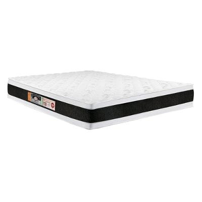Colchão Casal Espuma D45  Black White AIR Euro Pillow Double Face (138x188x27) - Castor