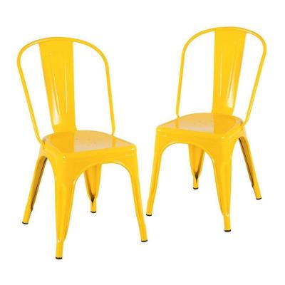Kit 2 Cadeiras Amarelo