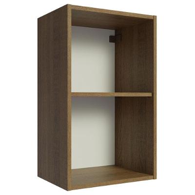 Armário Aéreo 40 Cm Com 2 Nichos Abertos Rustic