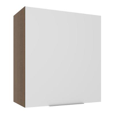 Armário Aéreo Stella 1 Porta Rustic/branco Madesa