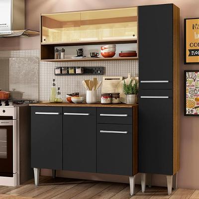 Cozinha Compacta Madesa Emilly Art com Balcão e Armário