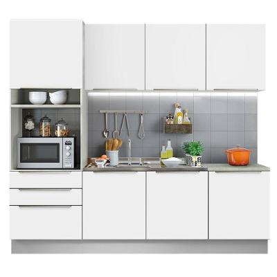 Cozinha Completa Lux Com Armário E Balcão 7 Portas 3 Gavetas