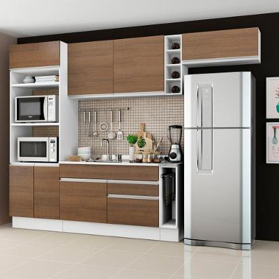 Cozinha Completa Safira Rustic Armário Balcão Madesa