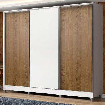 Guarda Roupa Casal MDF Zurique 3 Portas Madesa