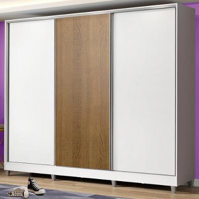 Guarda Roupa Casal Kevin 3 Portas MDF Madesa